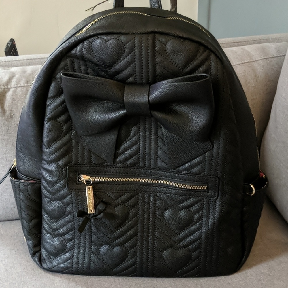 Betsey Johnson Bow Backpack
